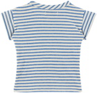 Bobo Choses Baby Blue Striped T-Shirt