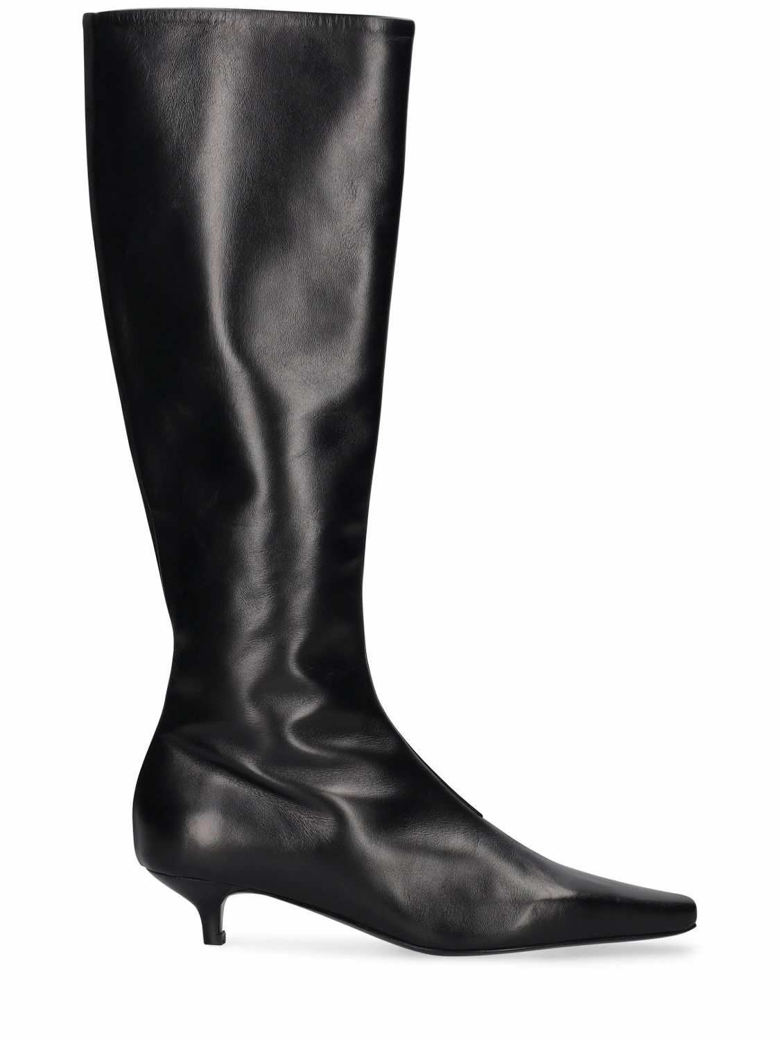 Photo: TOTEME - 35mm The Slim Leather Tall Boots