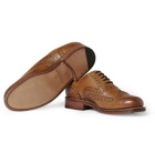 Grenson - Stanley Leather Wingtip Brogues - Men - Tan