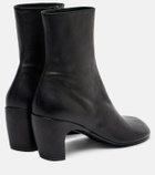 Dries Van Noten 65 leather ankle boots