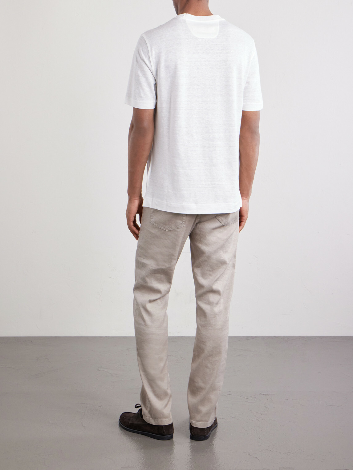 Zegna - Oasi Knitted Linen T-Shirt - White