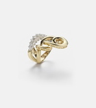 Yeprem 18kt gold (750/1000) ring with diamonds