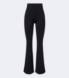 Norba High-rise flared leggings