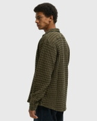 OAS Turtle Waffle Cuba Long Sleeve Green Mens Longsleefe