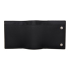 Loewe Black Linen Trifold Wallet