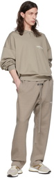 Essentials Taupe Cotton Polo