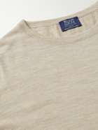 William Lockie - Merino Wool T-Shirt - Neutrals