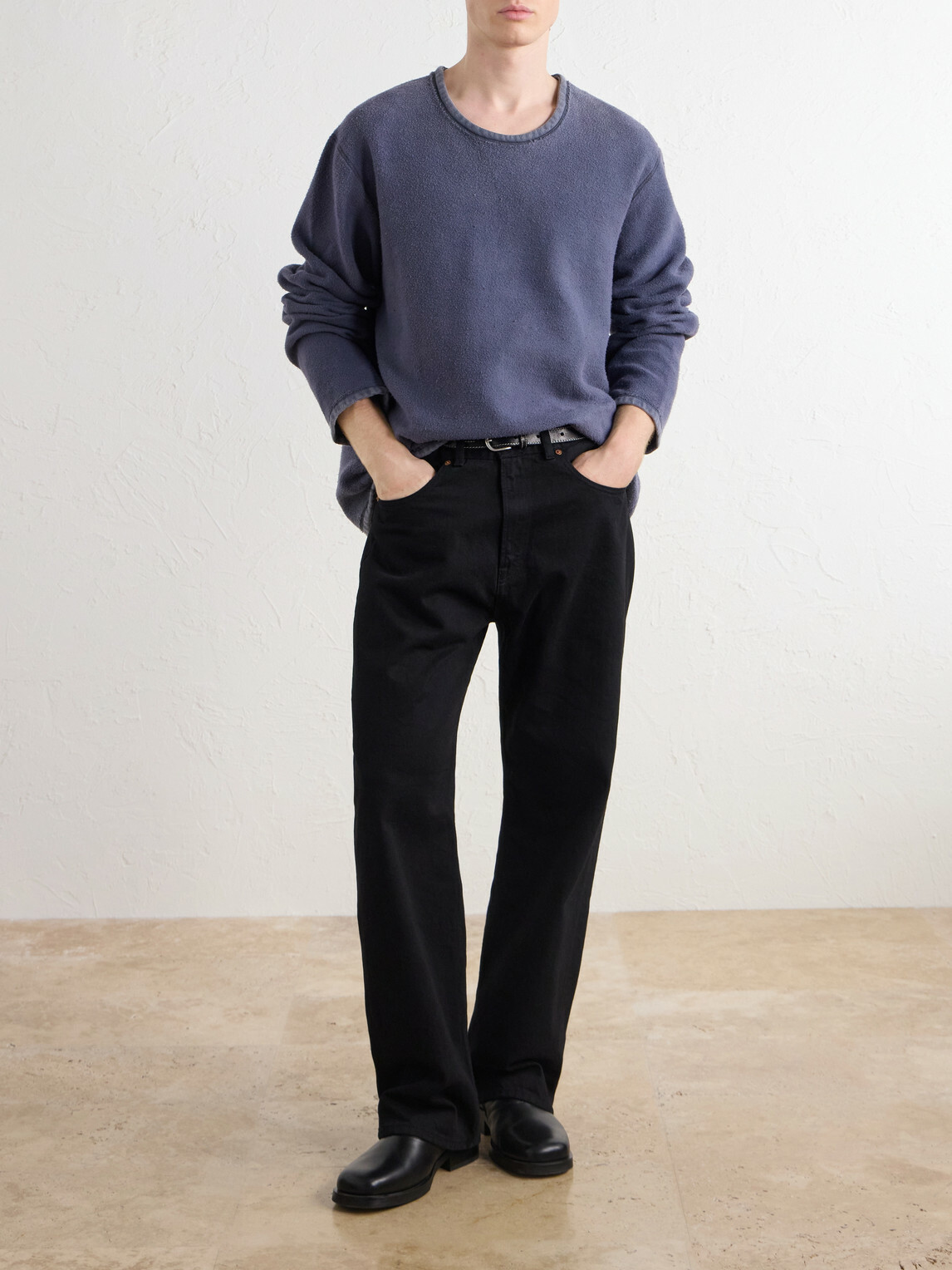 Our Legacy - Double Lock Brushed Cotton-Jersey Sweatshirt - Purple