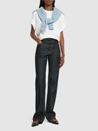 VICTORIA BECKHAM Relaxed Fit Cotton T-shirt