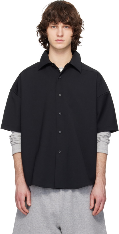 Photo: Entire Studios Black Short Sleeve Shirt
