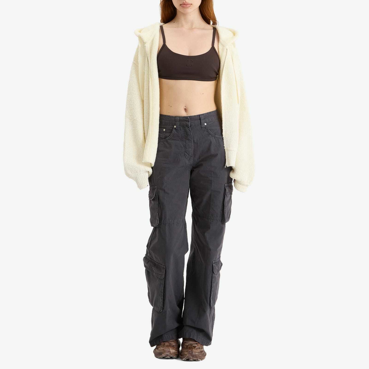 Represent Women's Control Bralette in Chocolate