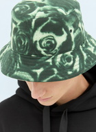 Burberry Rose Print Wax Bucket Hat