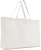 Acne Studios White Oilcloth Tote