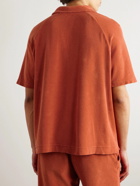Massimo Alba - Cotton-Blend Terry Shirt - Orange