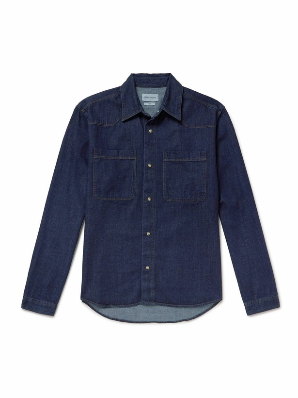 Photo: Oliver Spencer - Quito Denim Shirt - Blue