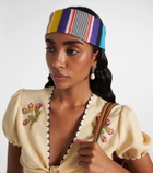 Valentino Escape printed silk headband