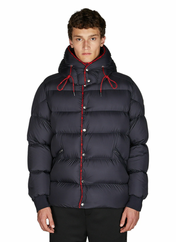 Photo: Amarante Down Hooded Jacket in Dark Blue