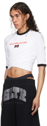 Jean Paul Gaultier White Shayne Oliver Edition T-Shirt