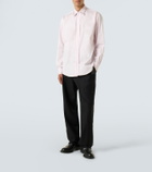 McQueen Studded cotton poplin shirt