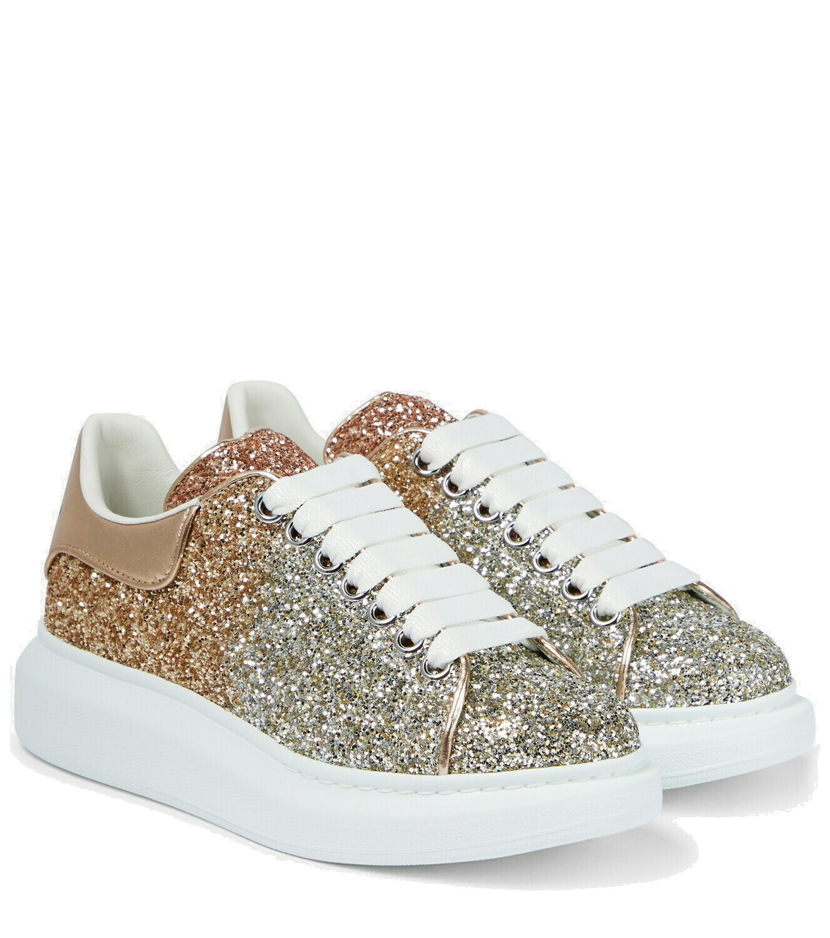 Alexander McQueen Oversized glitter sneakers Alexander McQueen