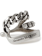 Alexander McQueen - Burnished Silver-Tone Ear Cuff