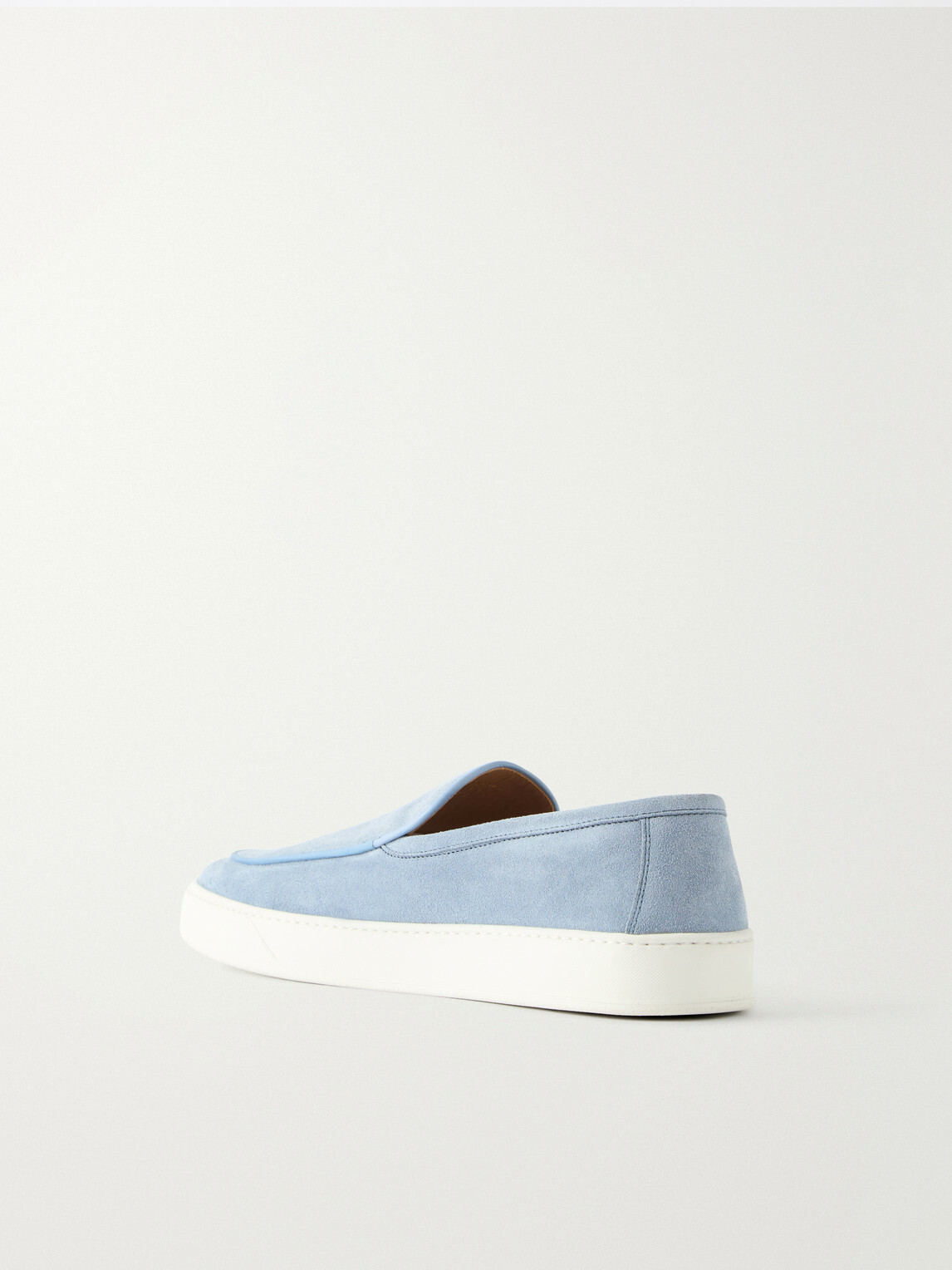 Frescobol Carioca - Vela Suede Slip-On Sneakers - Blue