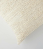 The House of Lyria Biplex wool and cotton-blend cushion