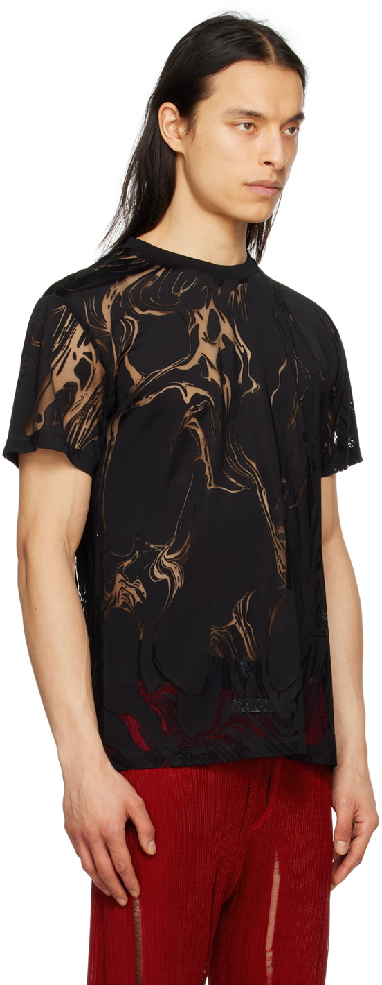 【関税込み】LGN Louis Gabriel Nouchi Tシャツ LGN Louis Gabriel Nouchi Black Jacquard T-Shirt
