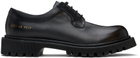Common Projects Black Chunky Derbys