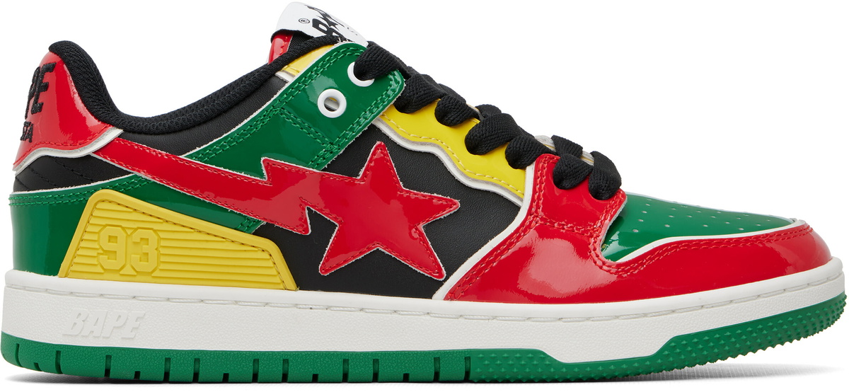 BAPE Multicolor SK8 STA #2 Sneakers