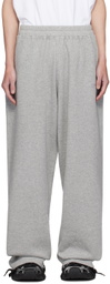 VTMNTS Gray Embroidered Sweatpants