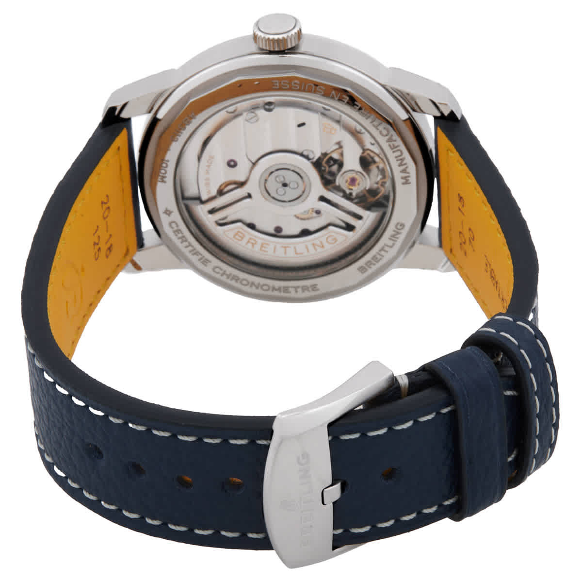 Breitling Top Time B31 Hand Wind Chronometer Blue Dial Mens Watch AB3113A71C1X1