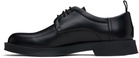 Hugo Black Brush-Off Leather Derbys