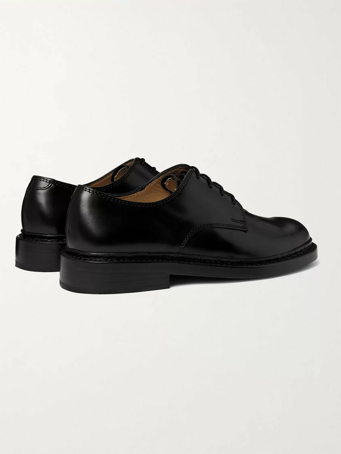 Our Legacy - Uniform Parade Leather Derby Shoes - Black