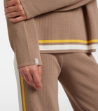The Upside Veneto Carter knitted half-zip sweater