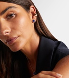 Repossi Antifer 18kt gold stud earrings with lapis lazuli and diamonds