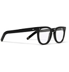 Kingsman - Cutler and Gross D-Frame Tortoiseshell Acetate Optical Glasses - Black