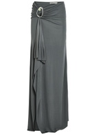 Christopher Esber Orica Cut-out Jersey Maxi Skirt Blue
