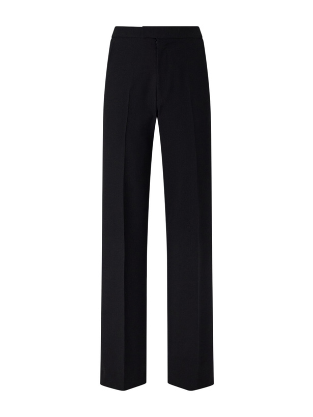 Photo: TOM FORD - Straight-Leg Wool Trousers - Black