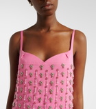 Là Fuori Night Siren embellished minidress