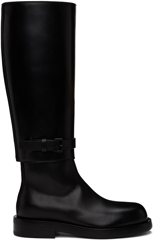 Photo: Ann Demeulemeester Black Ted Riding Boots