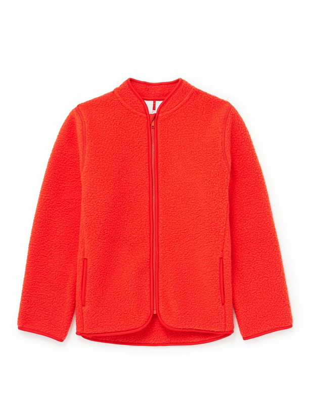 Photo: ARKET Kids - Ludwig Cotton-Fleece Jacket - Red