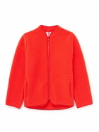 ARKET Kids - Ludwig Cotton-Fleece Jacket - Red