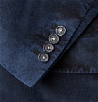 Massimo Alba - Cotton-Corduroy Suit Jacket - Blue