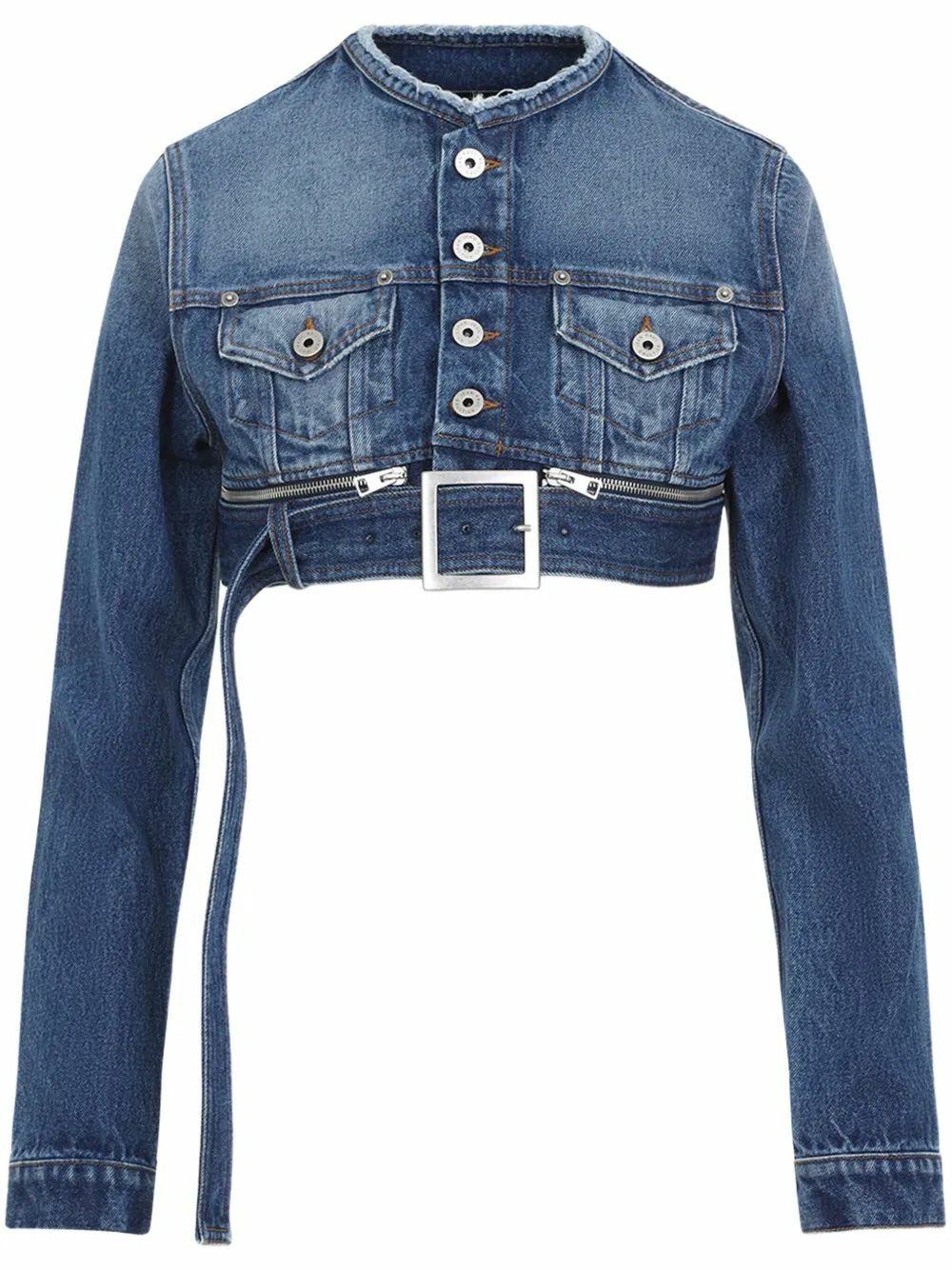Jean Paul Gaultier - Monogram embellished chain belt Jean