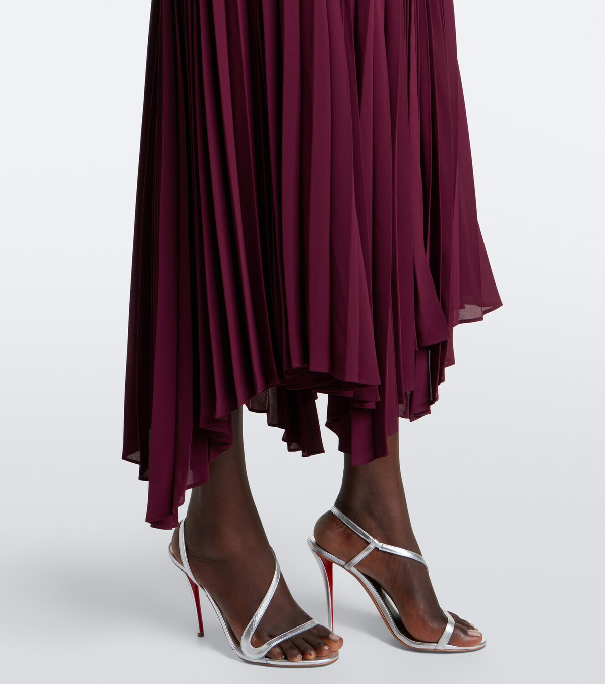 Simkhai Helena crêpe midi dress