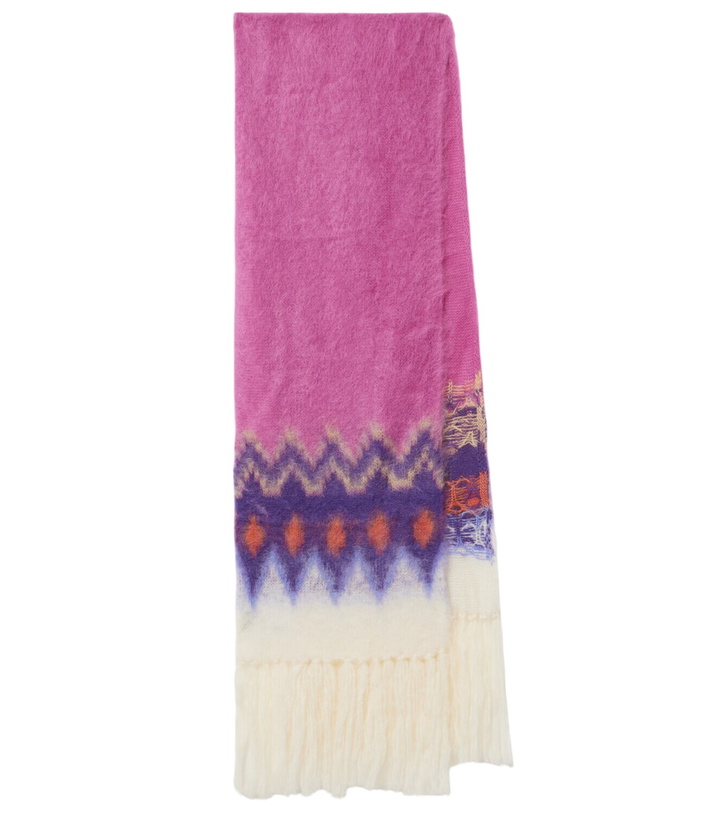 Photo: Isabel Marant Amanie fringed scarf