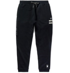 Moncler Genius - 7 Moncler Fragment Slim-Fit Tapered Appliquéd Printed Loopback Cotton-Jersey Sweatpants - Black