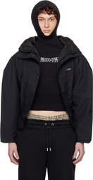 Prototypes Black Upside-Down Jacket