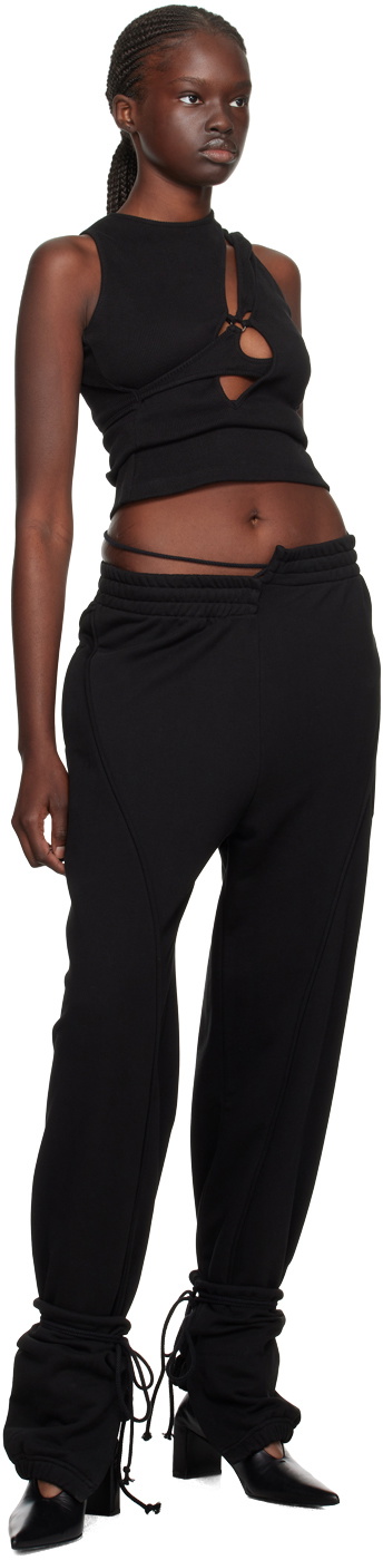 SRVC Black Service Lounge Pants